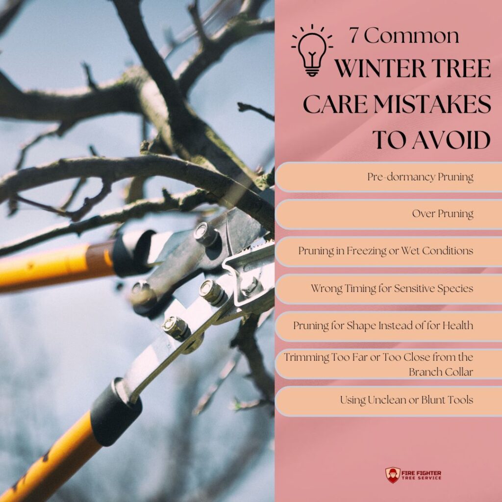 Winter Tree Care Mistakes to Avoid